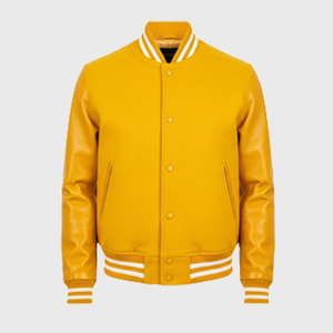 Mens Yellow Varsity Jackets