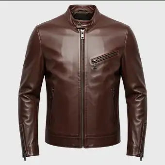 Mens Brown Cafe Racer Jackets
