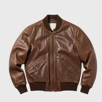 Women's Leather Bomber Jackets