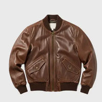Women's Leather Bomber Jackets