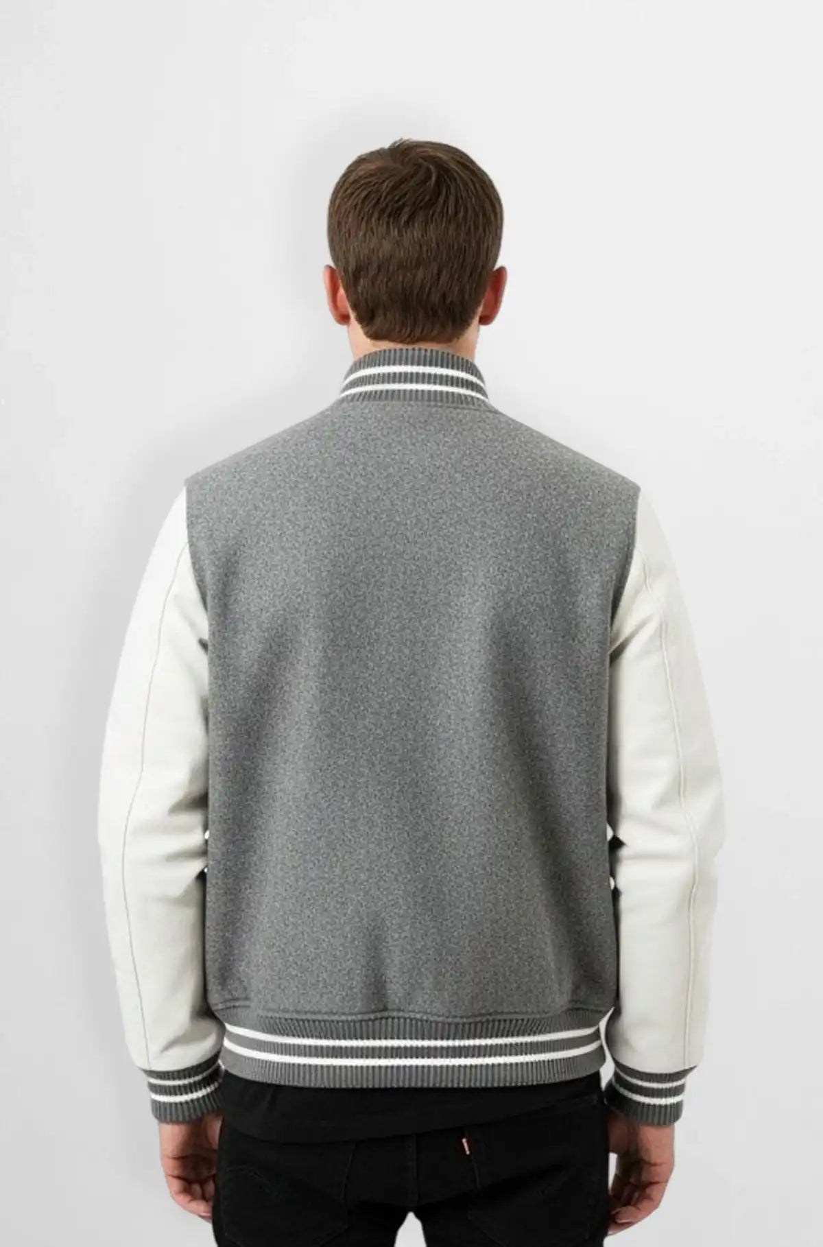 Arctic Edge Varsity Jacket