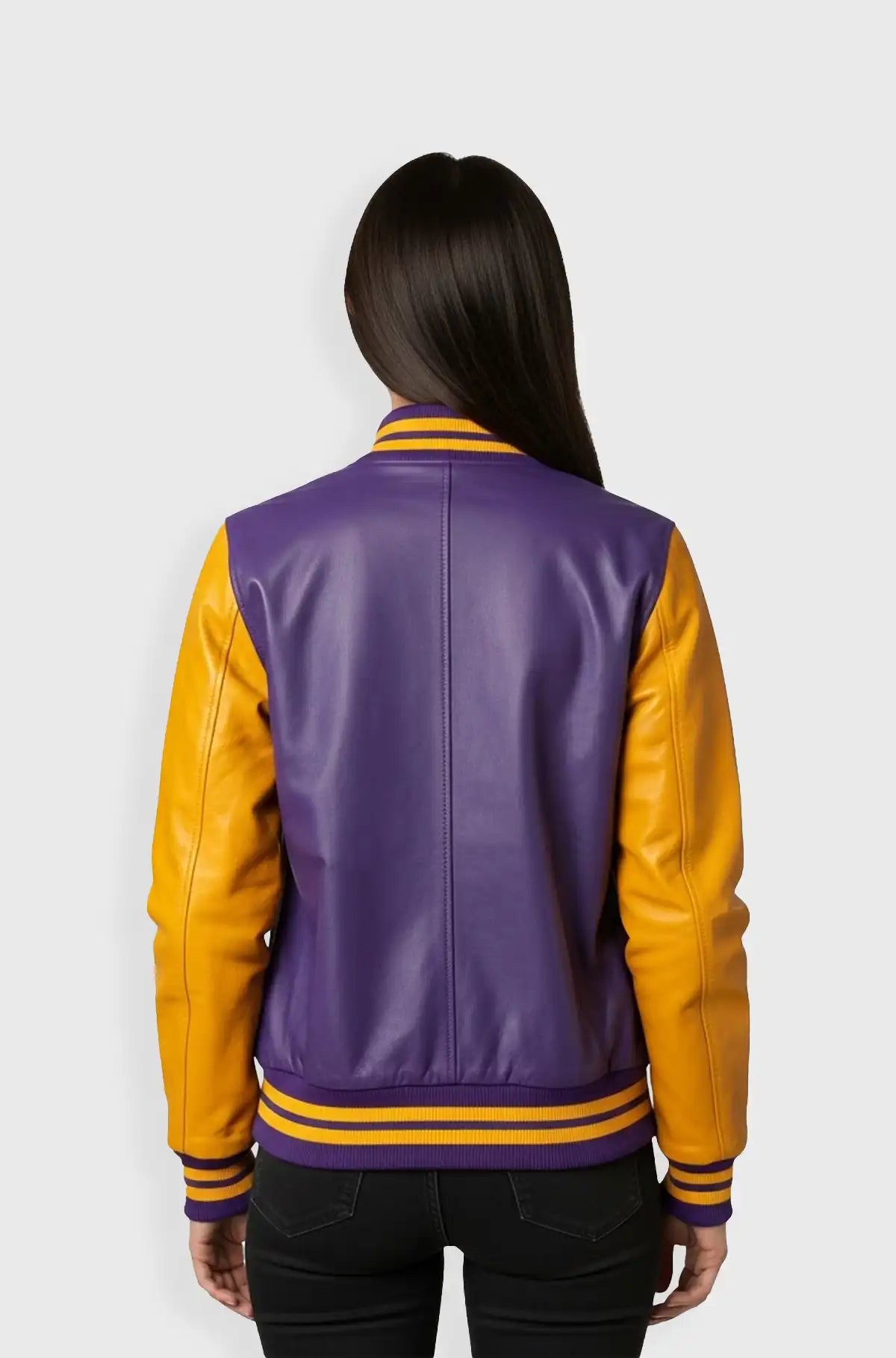 Lakers Flame Varsity Jacket