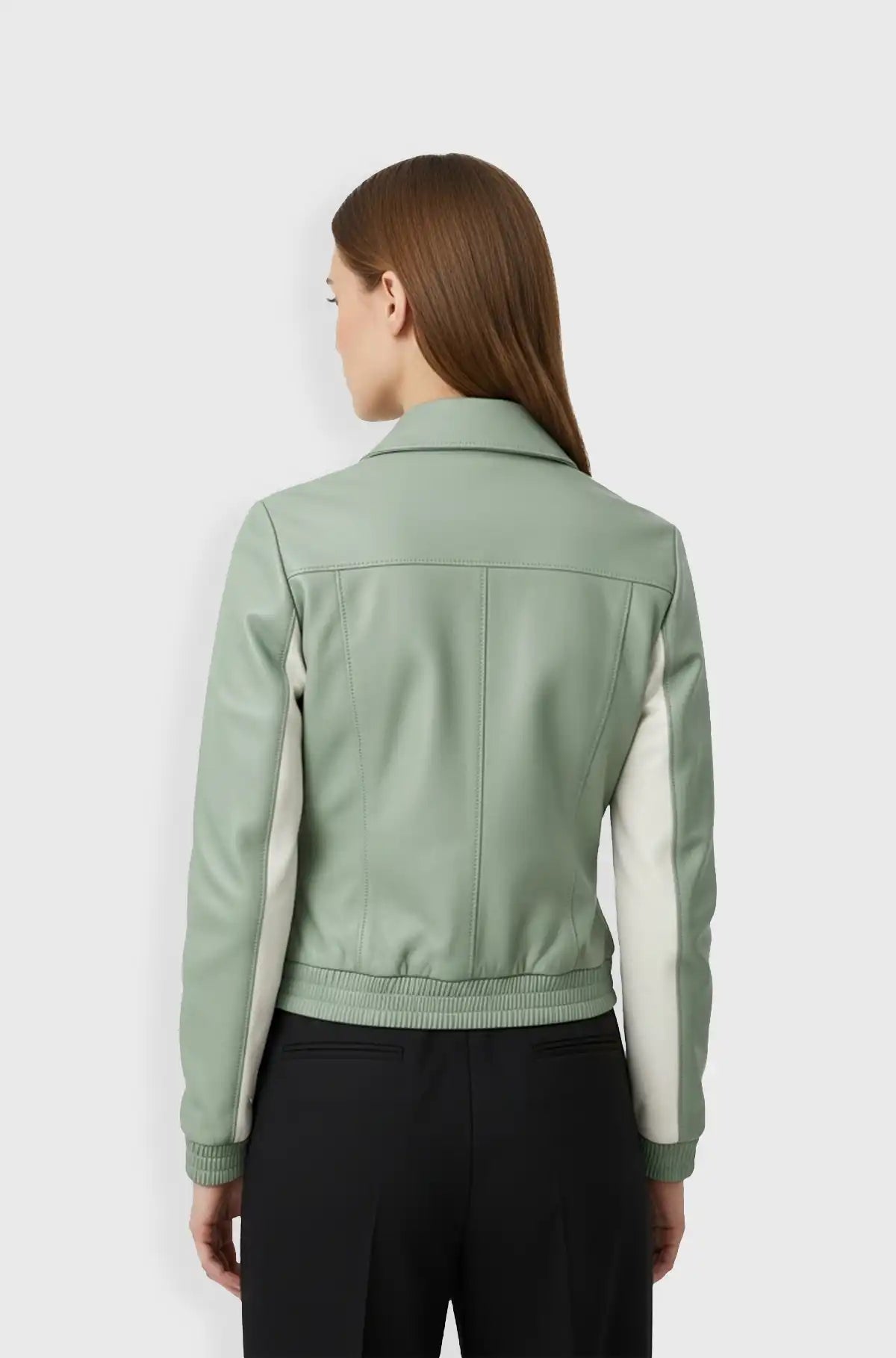 Mint Crest Bomber Jacket