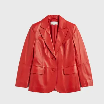 Women's Leather Blazers