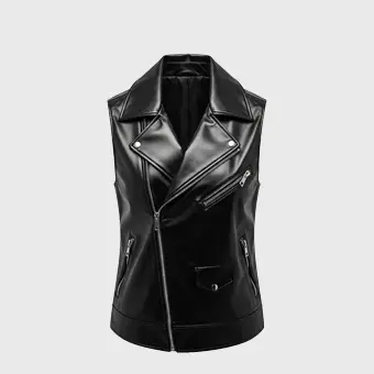 Women's Leather Vests